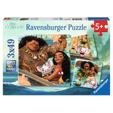 Disney Moana 3 x 49pc Jigsaw Puzzles